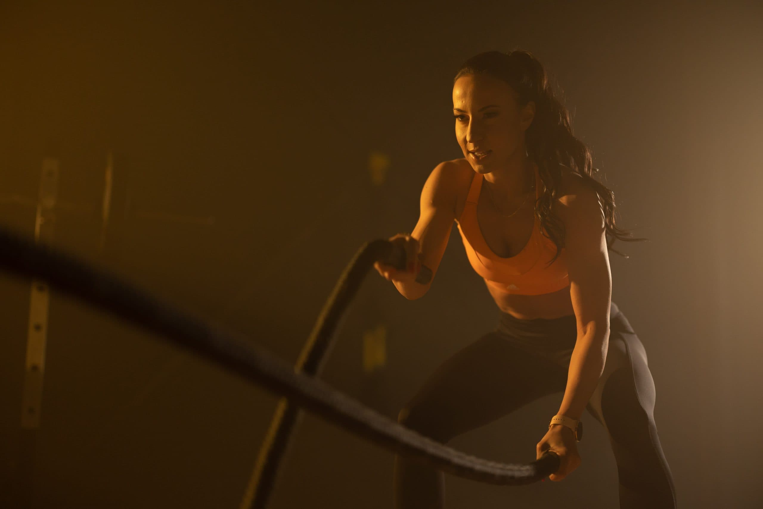 Katja Križan training